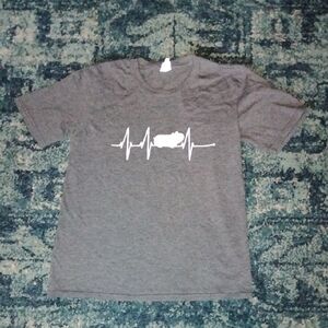 Gray Graphic T-Shirt